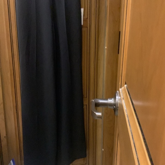 NWT JAYGODFREY GOLDWYN RUFFLE-SLEEVE V-NECK JUMPSUIT IN BLACK SIZE 6 - Picture 3 of 7